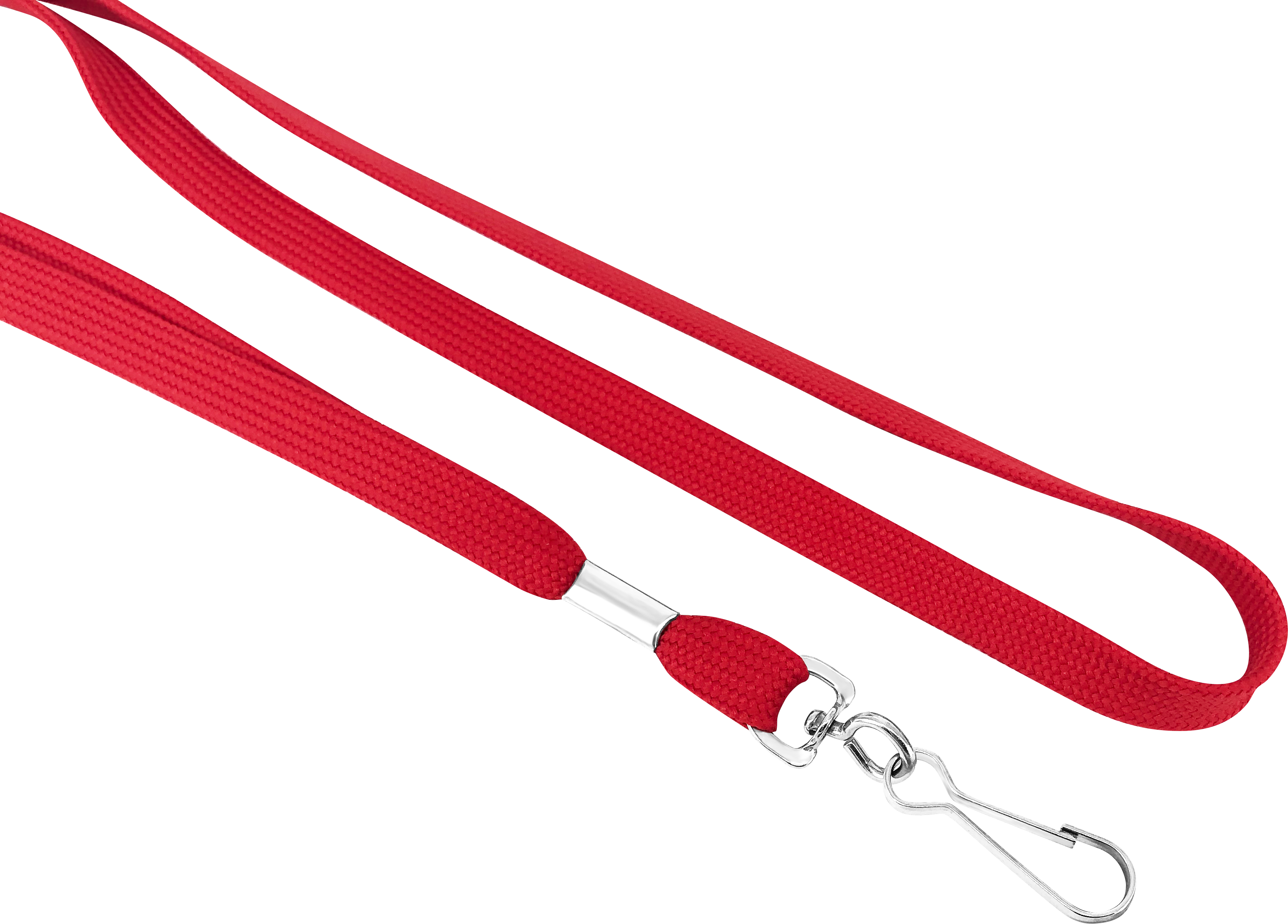 Premium 3/8" Tubular Lanyard with Swivel Hook - Durable and Versatile for Everyday Use