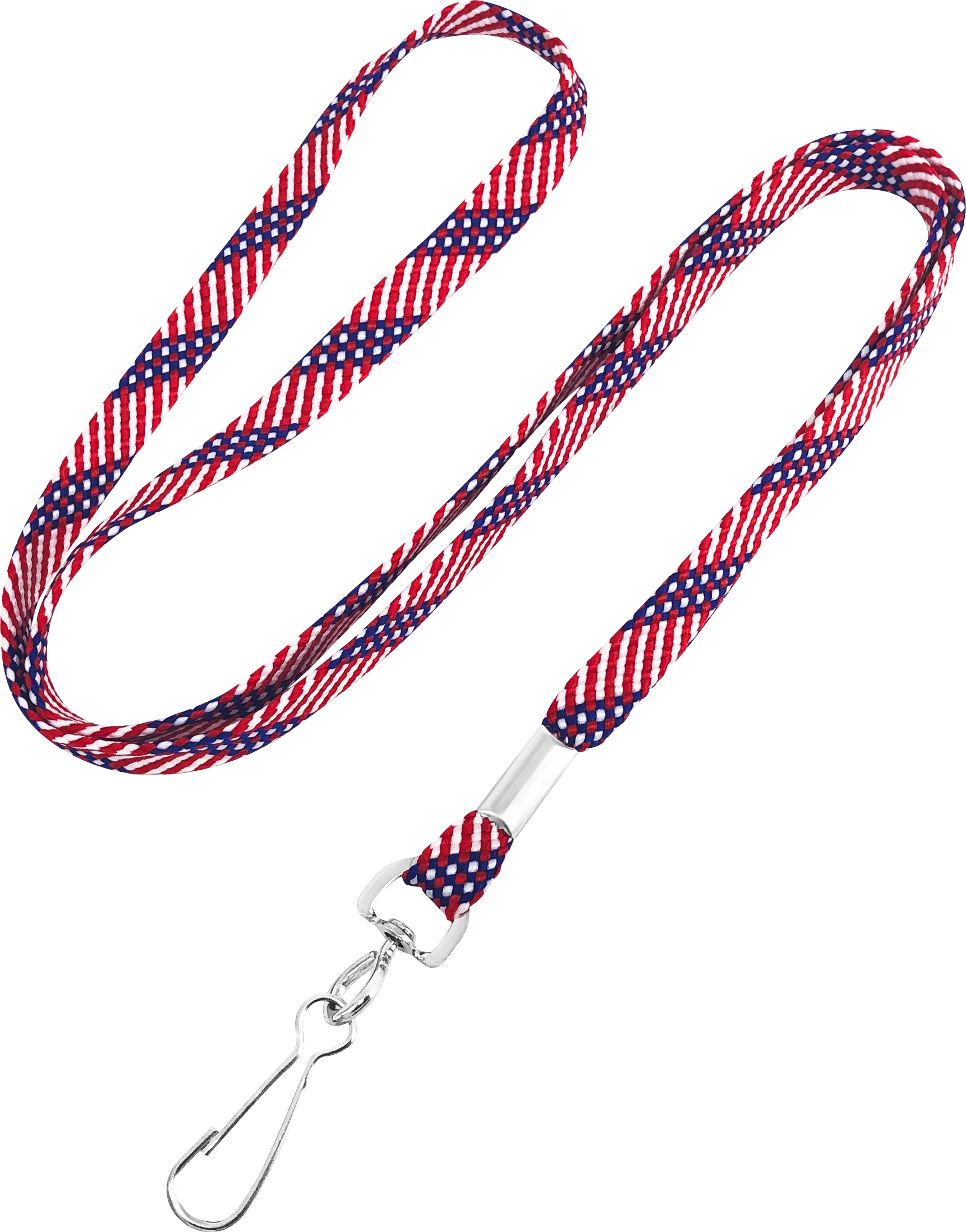 Premium 3/8" Tubular Lanyard with Swivel Hook - Durable and Versatile for Everyday Use