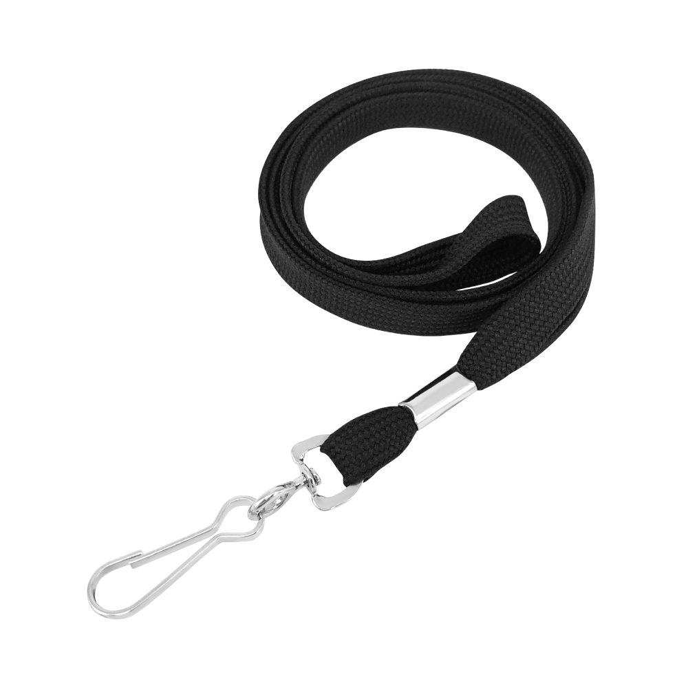 Premium 3/8" Tubular Lanyard with Swivel Hook - Durable and Versatile for Everyday Use