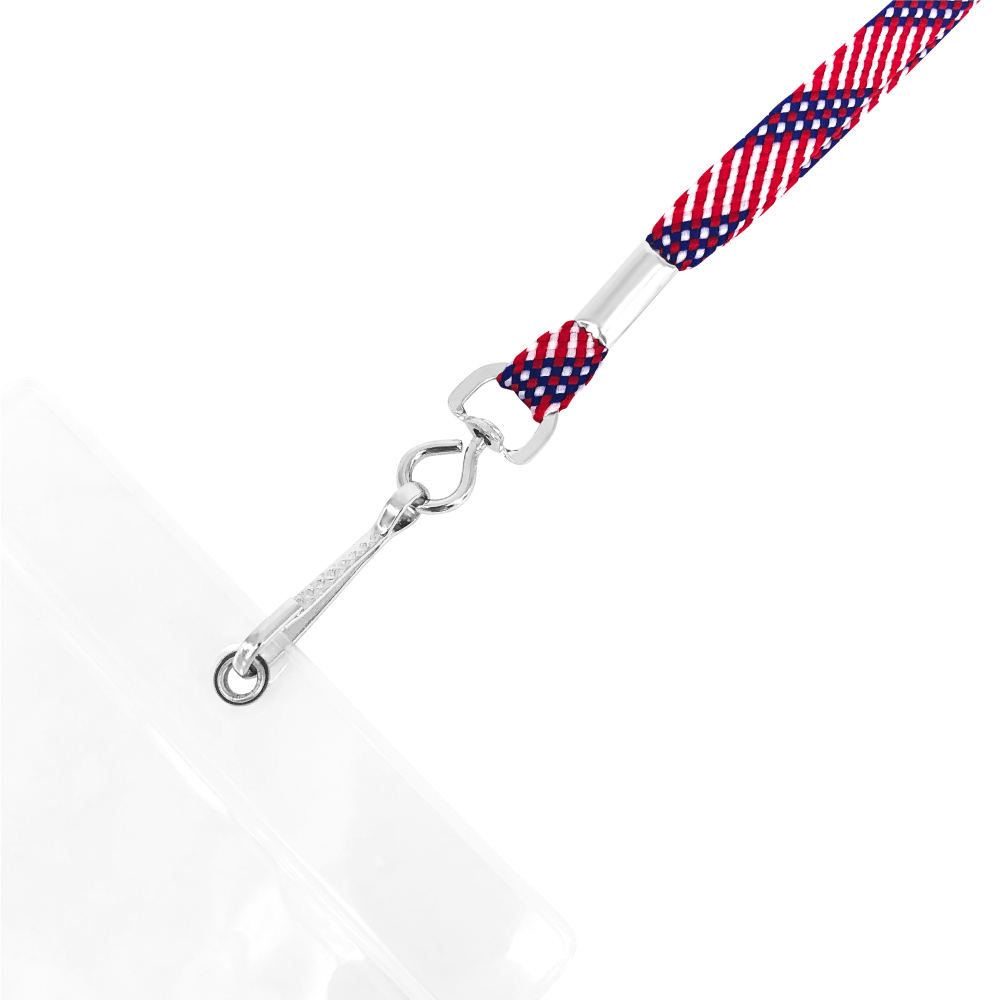 Premium 3/8" Tubular Lanyard with Swivel Hook - Durable and Versatile for Everyday Use