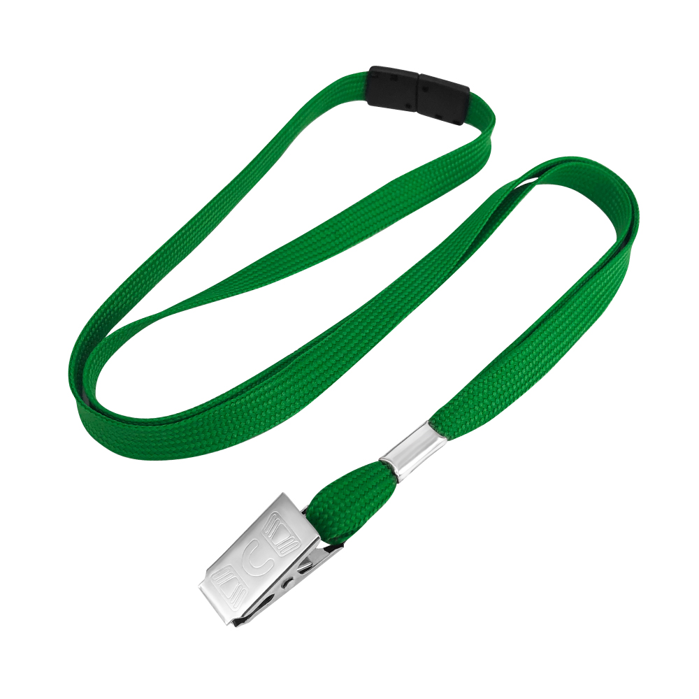 3/8" Safety Breakaway Lanyard with Badge Clip