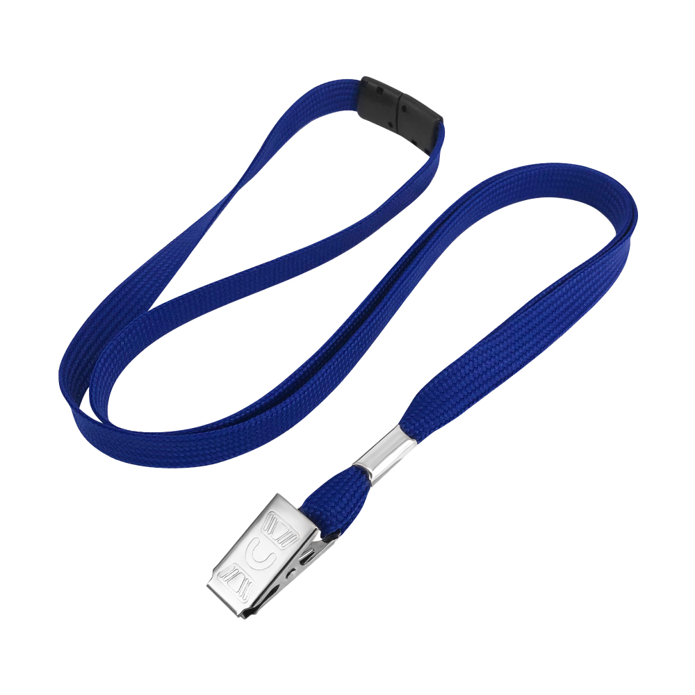 3/8" Safety Breakaway Lanyard with Badge Clip