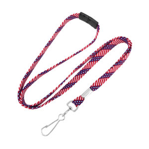 3/8" Safety Breakaway Lanyard with Swivel Hook