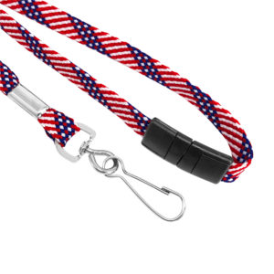 3/8" Safety Breakaway Lanyard with Swivel Hook