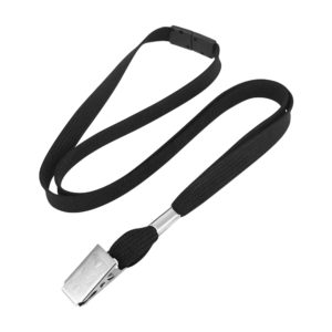 3/8" Safety Breakaway Lanyard with Badge Clip
