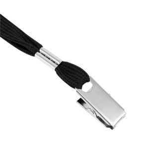 3/8" Safety Breakaway Lanyard with Badge Clip