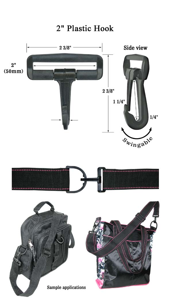 Swingable Plastic Hook Straps