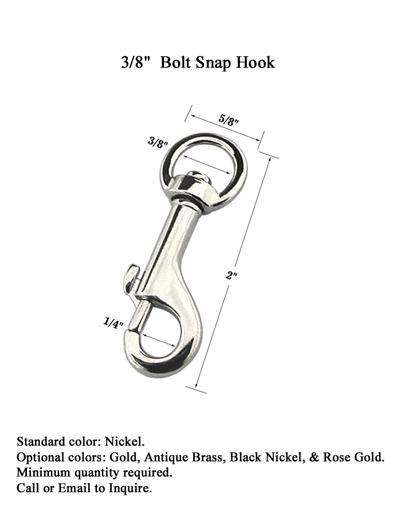 Best Selling Swivel Bolt Snap with 3/8" Round Eye