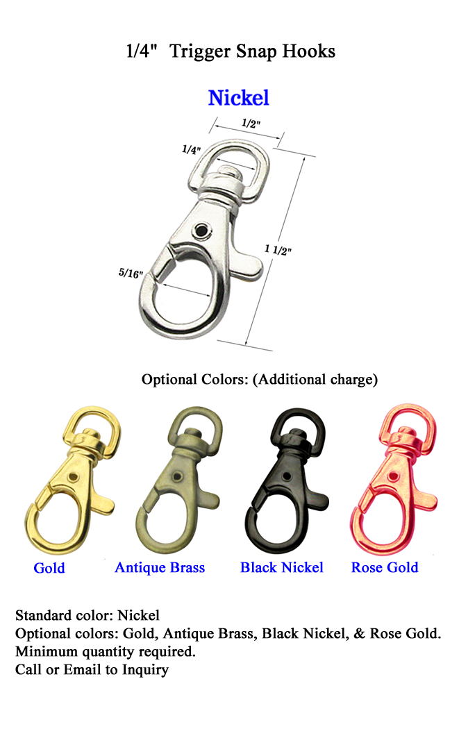 Best Selling 1/4" Trigger Snap Hooks