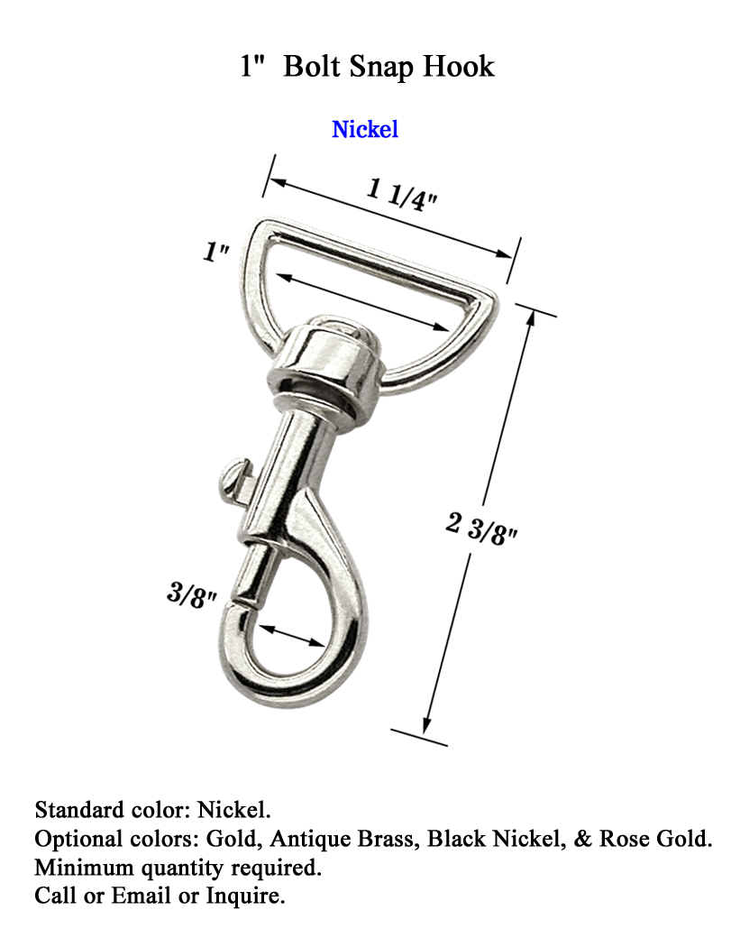 Stylish Bag Strap Swivel Bolt Snap