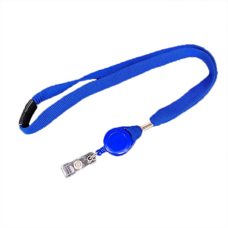 Safety Breakaway Lanyard and Badge Reel Combination - 5 Color Options