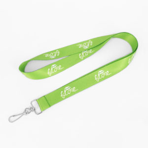 Double-Sided 3/4" Custom Logo Lanyard – One Color Print per Side + Versatile Hardware Options + Exclusive Bonuses