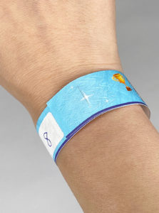 Full Image Dupont Tyvek Elite Custom Event Wristbands: Durable, Water-Resistant & Secure Access Control for Events