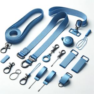 Blue Shade Select Lanyards with Limitless Hardware Options Customizable Leashes for Every Need