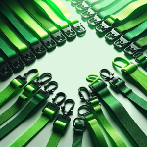 Emerald Essence Lanyards: Premium Hardware for Vibrant Green Straps