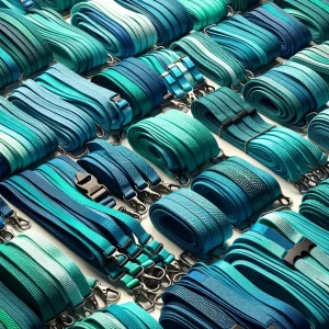 Turquoise Tranquility Lanyards: Elegant Hardware for Serene Teal Straps