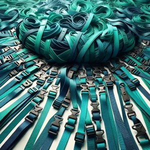 Turquoise Tranquility Lanyards: Elegant Hardware for Serene Teal Straps