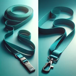 Turquoise Tranquility Lanyards: Elegant Hardware for Serene Teal Straps