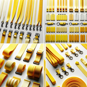 Sunshine Splendor Lanyards: Bright Hardware for Radiant Yellow Straps