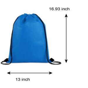 Custom 210D Drawstring Backpack – Lightweight, Durable, and Personalized (14" x 17", MOQ 100)