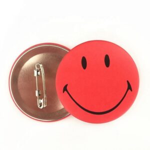 Custom Circular Tinplate Pins with Dutch Pin Backing - (2.5", 3.34", 3.75", 4.1") MOQ 10