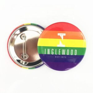 Custom Full Color Round Back Button with Safety Pin - (1.5" & 2")