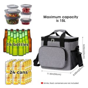 Custom Thermal Lunch Cooler Tote Bag – Stylish, Insulated, and Personalized (11.8" x 9.05" x 9.05", MOQ 100)