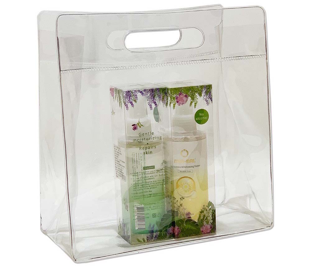 Custom Clear Handle Tote Bag – Stylish, Durable, and Versatile for Events and Promotions