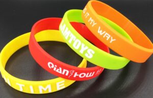 Custom Imprinted Silicone Wristbands – Waterproof, Durable, and Fully Customizable