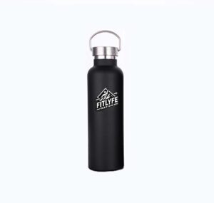 Custom 25 oz. Insulated Stainless Steel Flask – Double Wall Vacuum Sealed