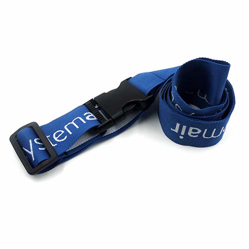 Custom Woven Luggage Straps – Stitched-In Logo for Long-Lasting Brand Visibility