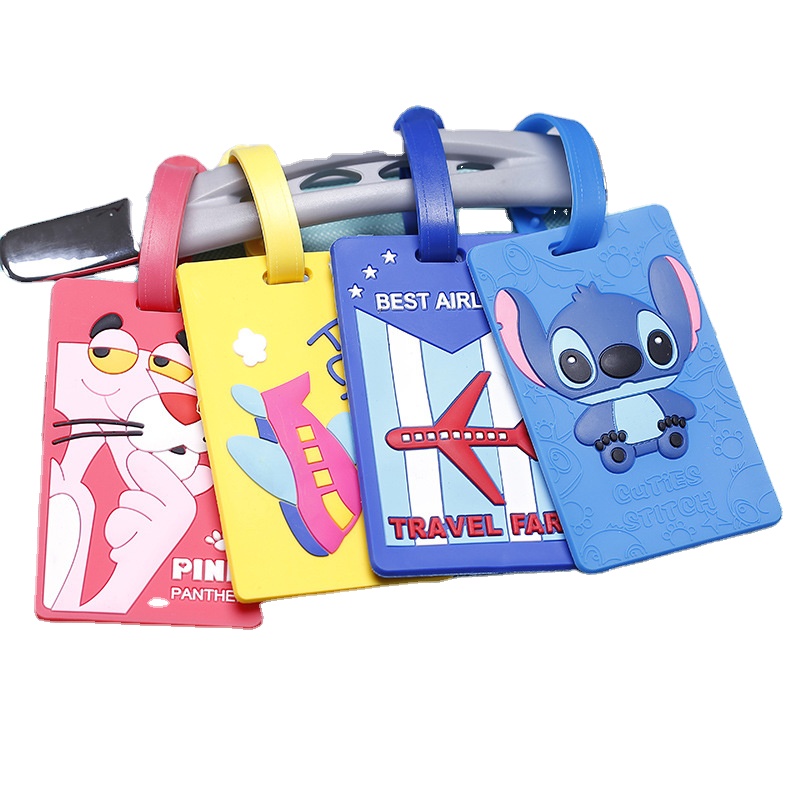 Custom Soft PVC Luggage Tags – Flexible, Durable, and Personalized