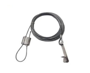 Adjustable Cable Suspension Kit – 1/16" Steel Wire Hanging System with Auto-Lock Grips & Customizable Hardware