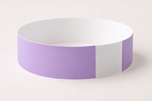 Light Purple Tyvek Wristbands – 3/4" x 10" (500 Pieces/Pack)