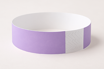 Light Purple Tyvek Wristbands – 3/4" x 10" (500 Pieces/Pack)