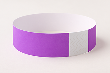 Neon Purple Tyvek Wristbands – 3/4" x 10" (500 Pieces/Pack)