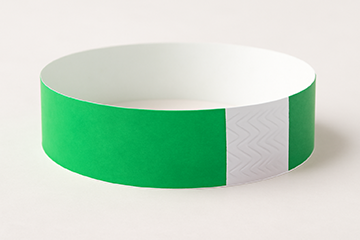 Green Tyvek Wristbands – 3/4" x 10" (500 Pieces/Pack)