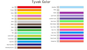 Gold Tyvek Wristbands – 3/4" x 10" (500 Pieces/Pack)