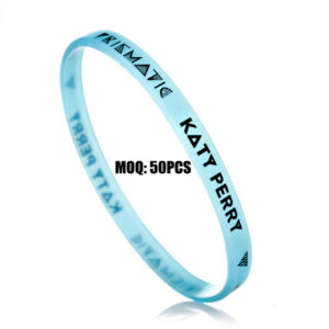 Custom 1/2" Silicone Wristbands – Printed, Debossed, Embossed, Color-Filled & Specialty Designs
