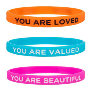 Custom 1/2" Silicone Wristbands – Printed, Debossed, Embossed, Color-Filled & Specialty Designs