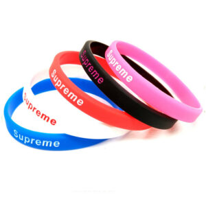 Custom 1/2" Silicone Wristbands – Printed, Debossed, Embossed, Color-Filled & Specialty Designs