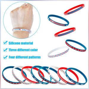 Custom 1/2" Silicone Wristbands – Printed, Debossed, Embossed, Color-Filled & Specialty Designs