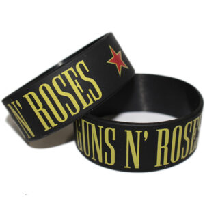 Custom 1" Wide Silicone Bracelets – Debossed, Embossed, Printed & Color Filled