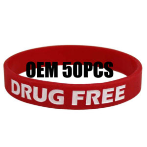 Custom Debossed Color-Filled Silicone Wristbands – Personalized Awareness, Fundraiser & Promotional Bracelets