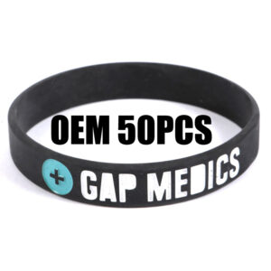 Custom Debossed Color-Filled Silicone Wristbands – Personalized Awareness, Fundraiser & Promotional Bracelets