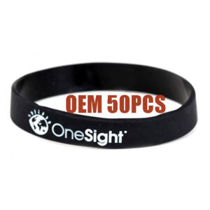 Custom Debossed Color-Filled Silicone Wristbands – Personalized Awareness, Fundraiser & Promotional Bracelets