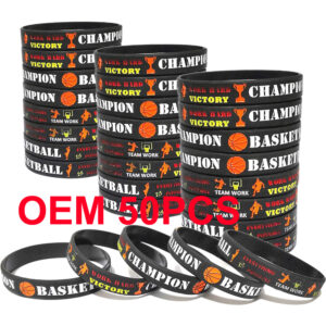 Custom Debossed Color-Filled Silicone Wristbands – Personalized Awareness, Fundraiser & Promotional Bracelets