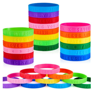 Custom Debossed Silicone Wristbands – Personalized Awareness, Fundraising & Event Bracelets