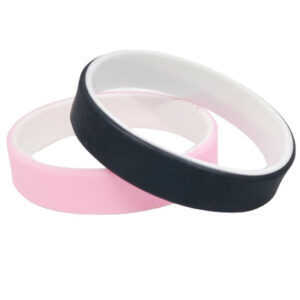 Custom Dual Layer Silicone Wristbands – Double Layer Personalized Awareness Bracelets