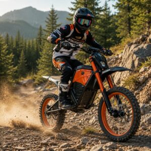 X01 Electric Dirt Bike – 3000W Peak Motor, 48V 20Ah Battery, Hydraulic Brakes, Full Suspension